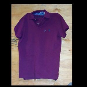 Red Polo shirt